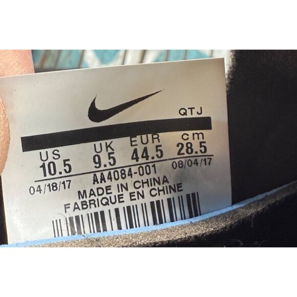 Nike Mens Air Max Flair SE AA4084-001 Black Running Shoes Sneakers Size 10.5 - Picture 10 of 10